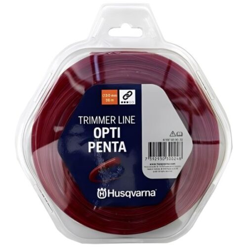 Μεσινέζα Husqvarna Πεντάγωνη (PENTA) 3,0 mm / 56 m Κόκκινη