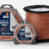Μεσινέζα Husqvarna Whisper Twist 2,4 mm / 12 m Πορτοκαλί / Μαύρη