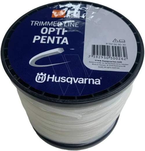 Μεσινέζα Husqvarna Πεντάγωνη (PENTA) 3,3 mm / 75 m Λευκή